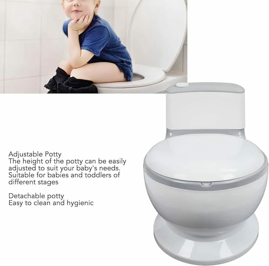 Kids potty training seat flush