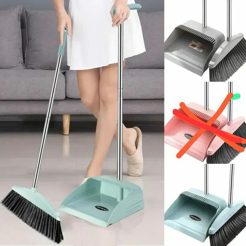 Broom and Scoop dustpan