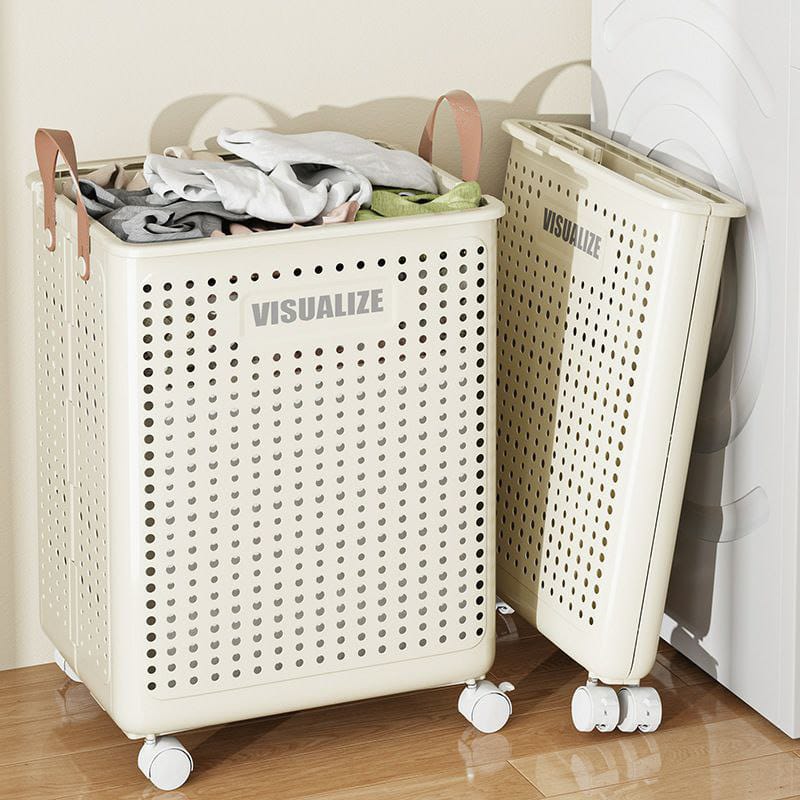 Foldable hamper laundry basket