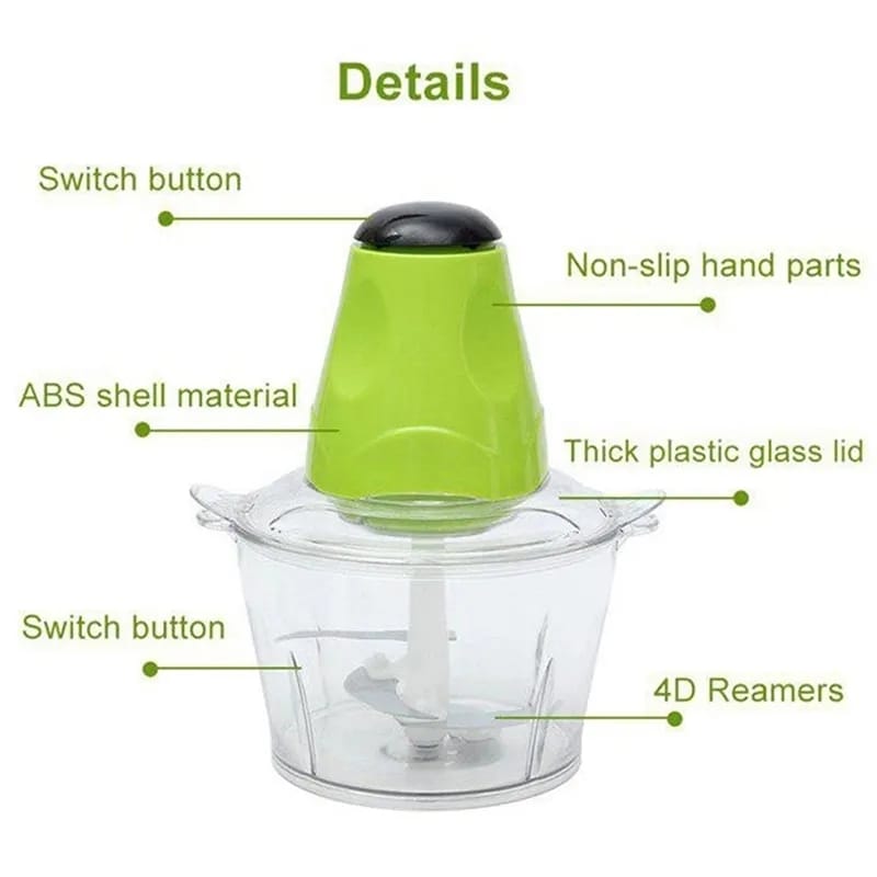 Electric Green meat mincer / shredder