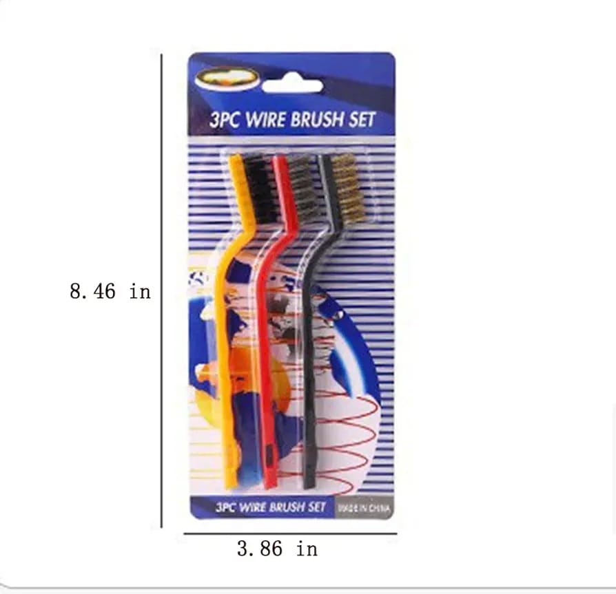 3pc Wire Cleaning Brush Set