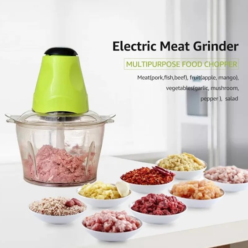 Electric Green meat mincer / shredder