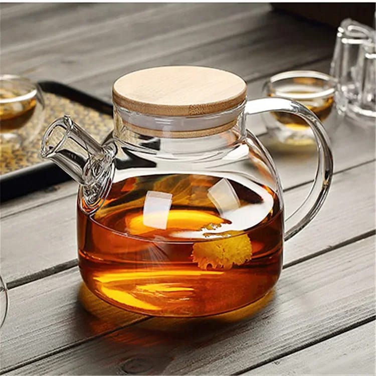 High Borosilicate glass tea pot 1500ml