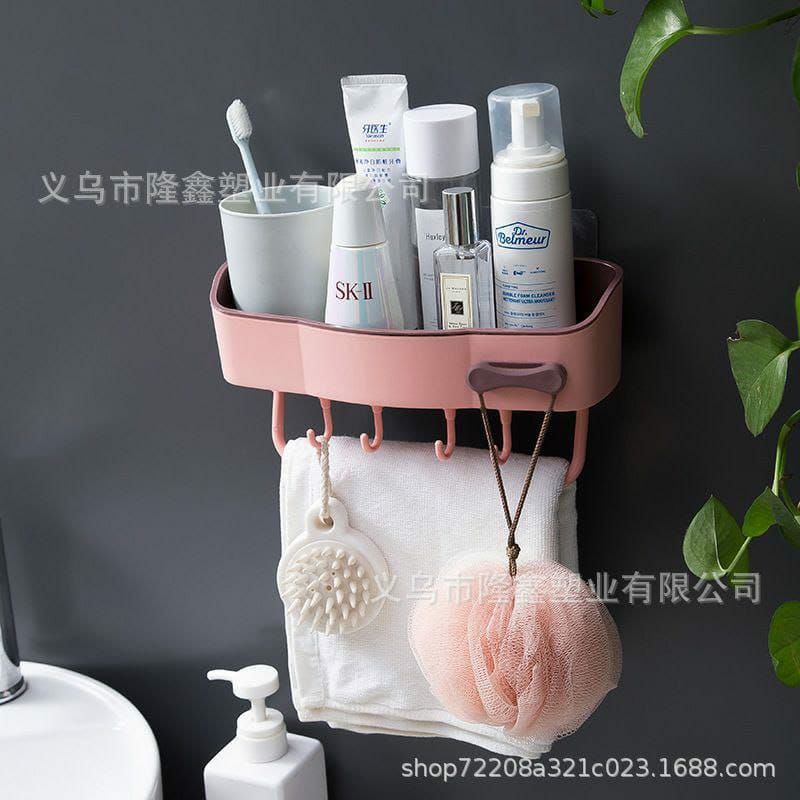 Bathroom  Shelves with sticker