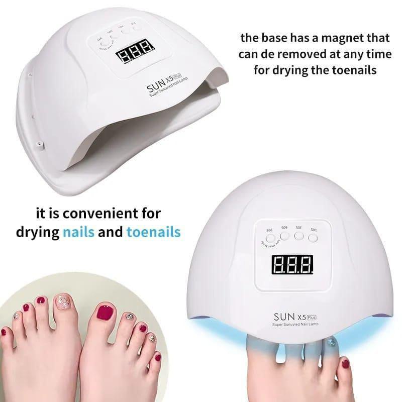 LED nail lamp dryer gel