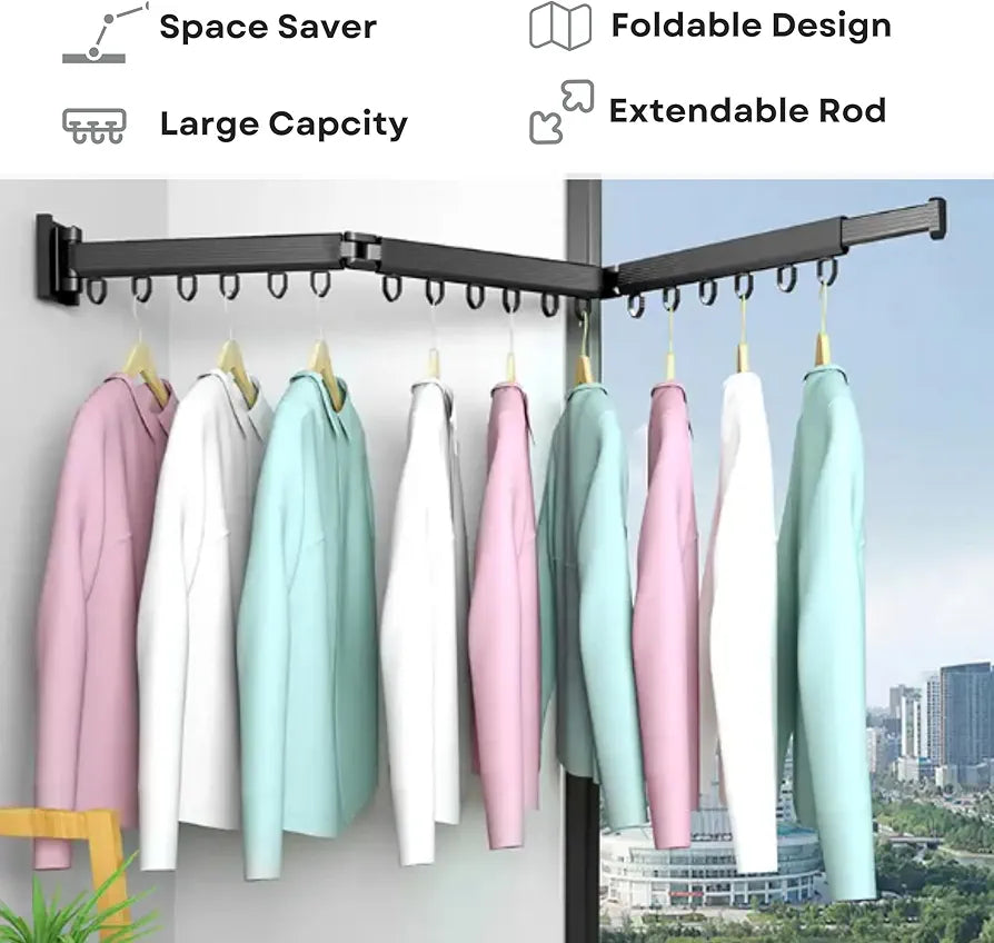 Foldable wall mounted Drying Rack Clothes