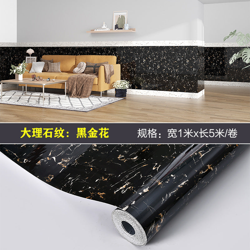 Self-adhesive Marble sticker Paper 
Size 1.2*3m