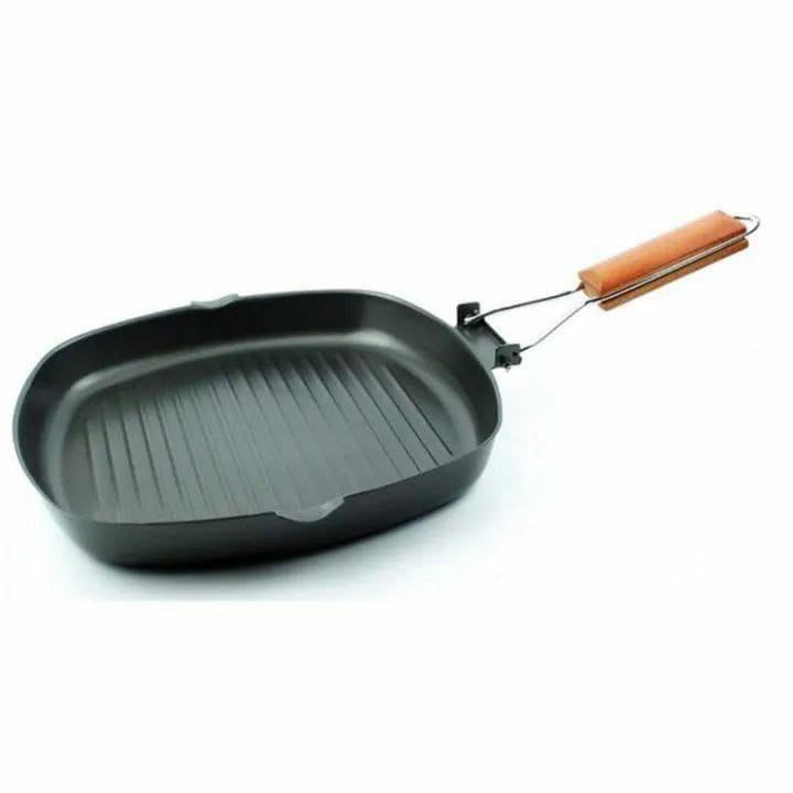 Non stick square steak frying pan