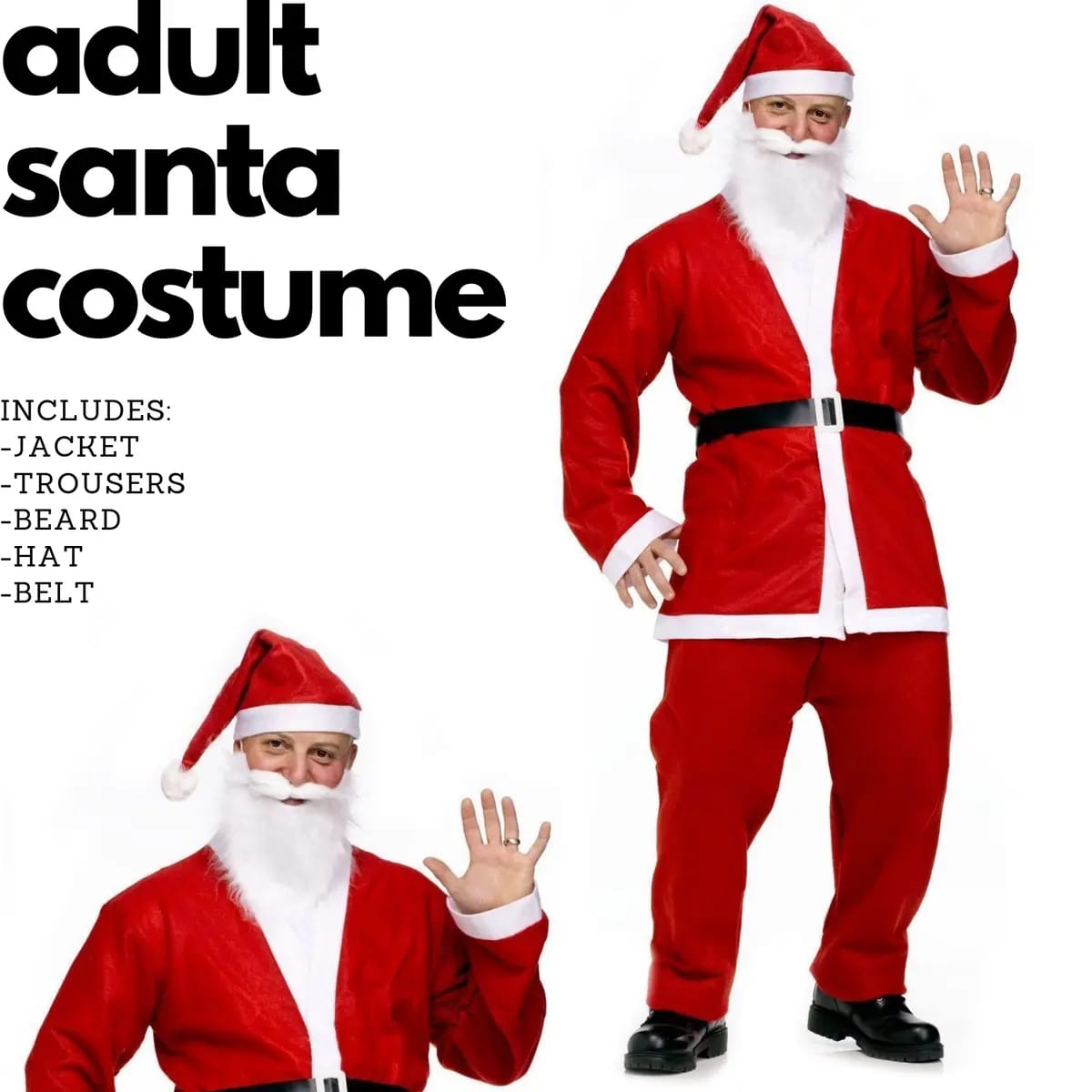 Santa adults Christmas outfit