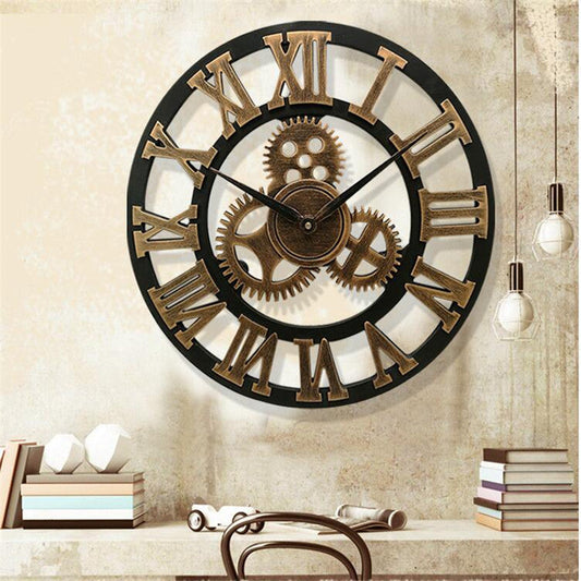 Vintage Decor Wall Clock 50cm