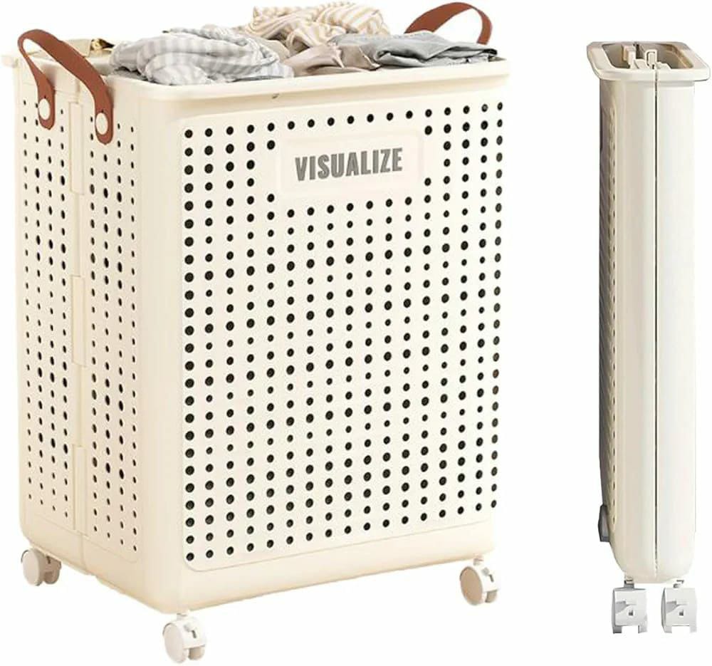 Foldable hamper laundry basket