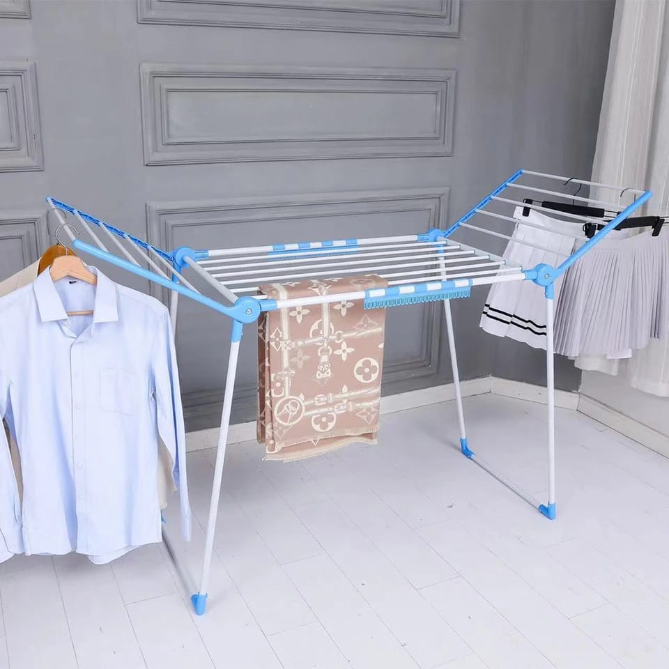 New design Portable cloth rack 2 layer