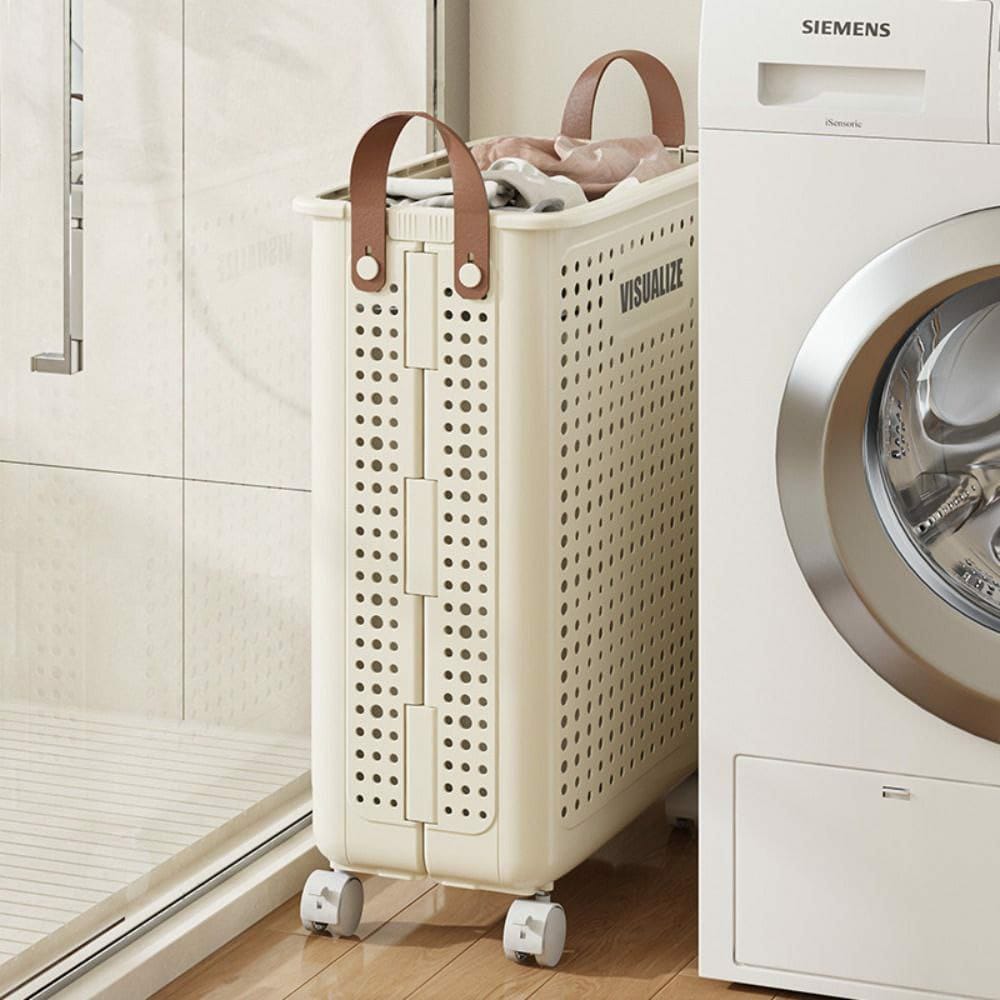 Foldable hamper laundry basket