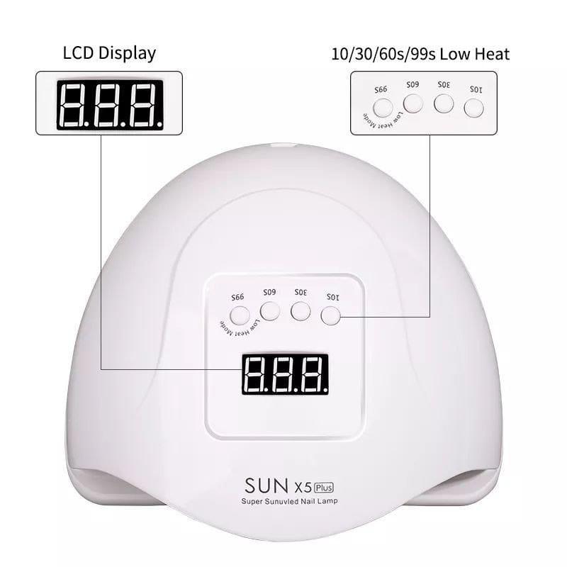 LED nail lamp dryer gel