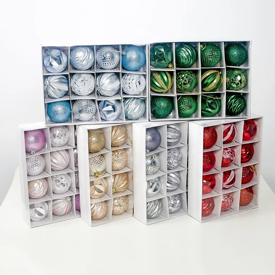 xmass balls set of 12