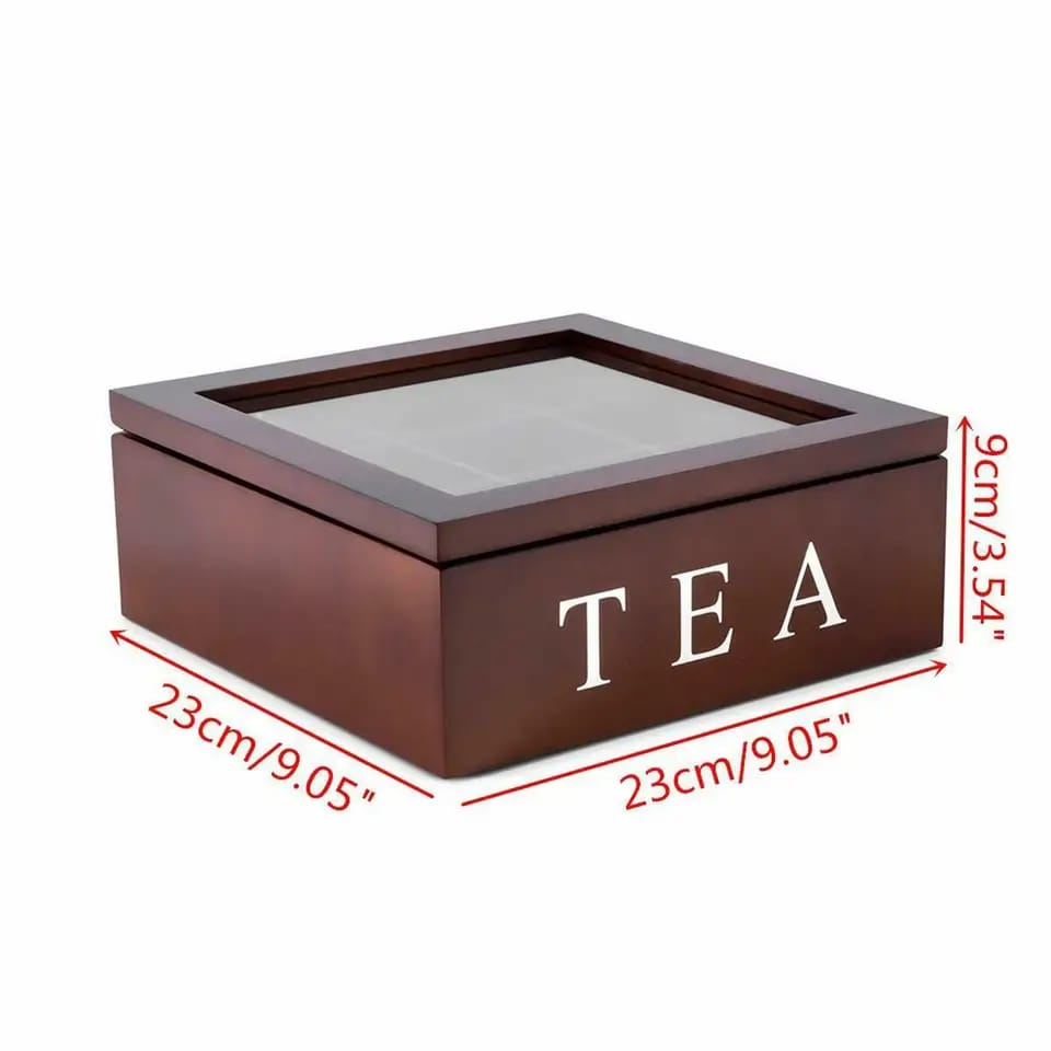 9 grid teabag organizer