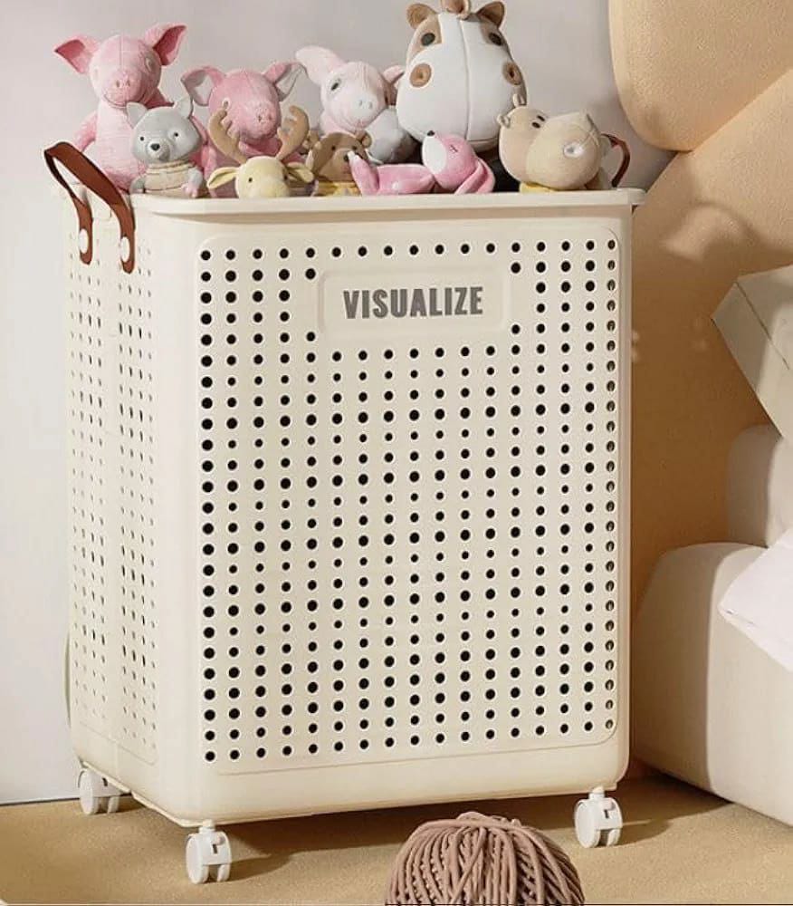 Foldable hamper laundry basket