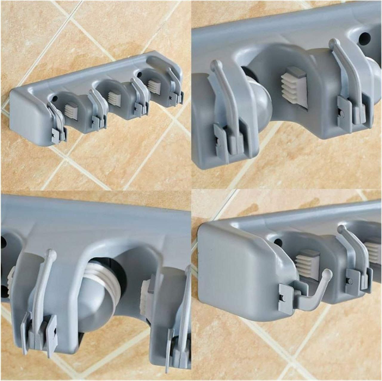 4 slot mop holder