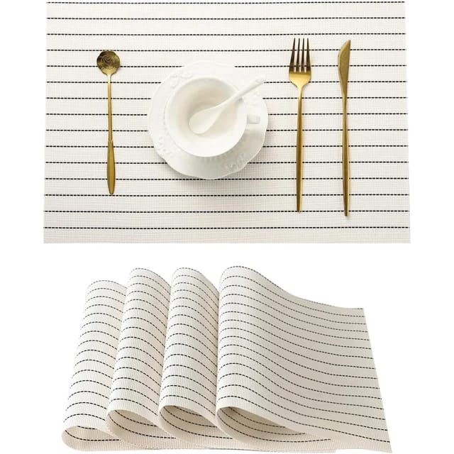 New classy 6pc table mat 1