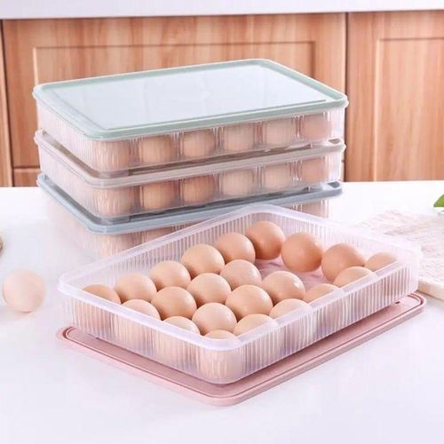 24 Grid Egg Tray for Refrigerator